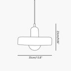 Haown Modern Bauhaus Glass Pendant Light