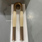 Double Head Antonia Horsehair Sconce