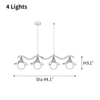 Evander Gingko Chandelier