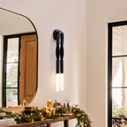 Double Head Antonia Horsehair Sconce