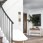 Double Head Antonia Horsehair Sconce