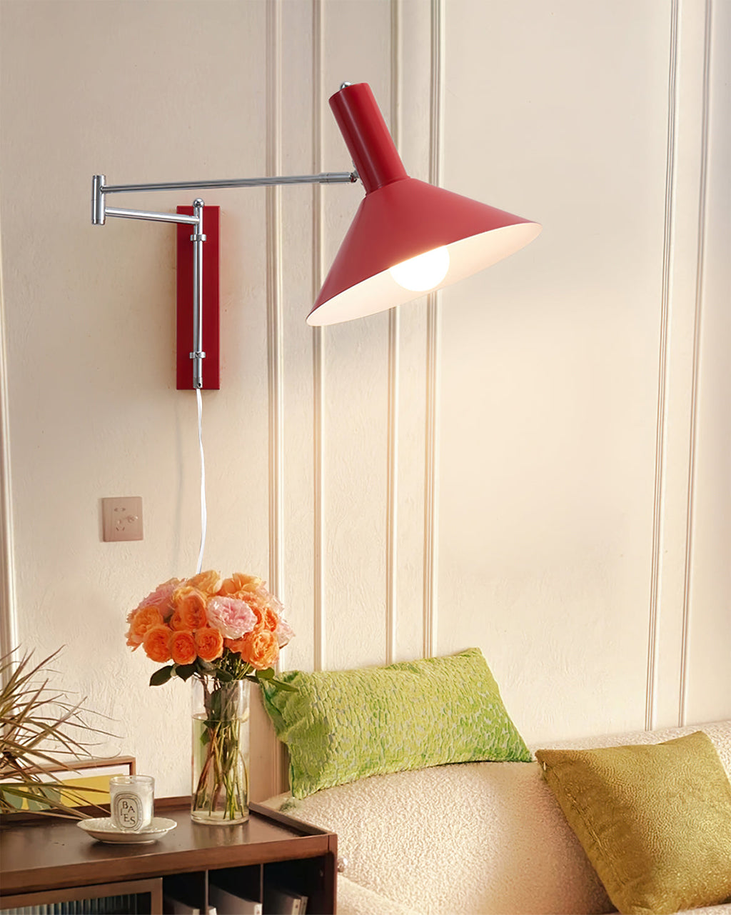 Anvia Plug In Wall Lamp