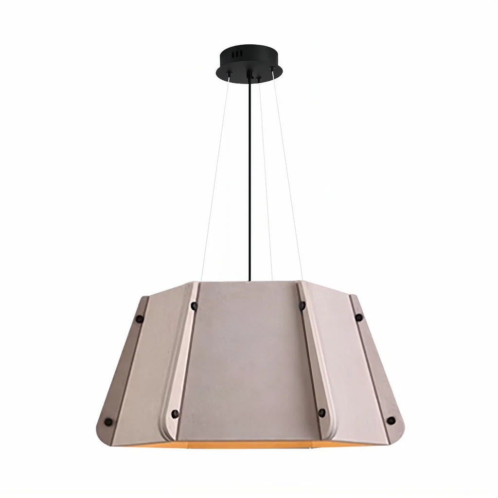 Outward Turning Circular Cone Acoustic Pendant Light