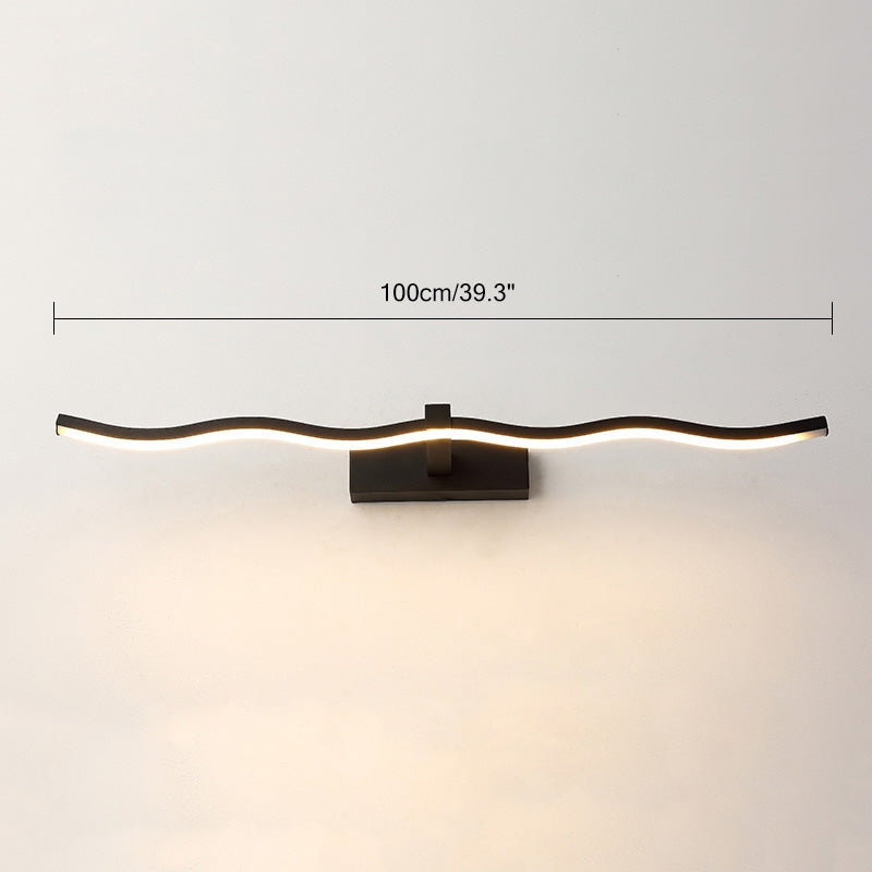 Haown Linear Vanity Bathroom Wall Sconce for Mirror