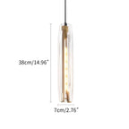 Haown Rod Light Elegant Post Modern Pendant Light
