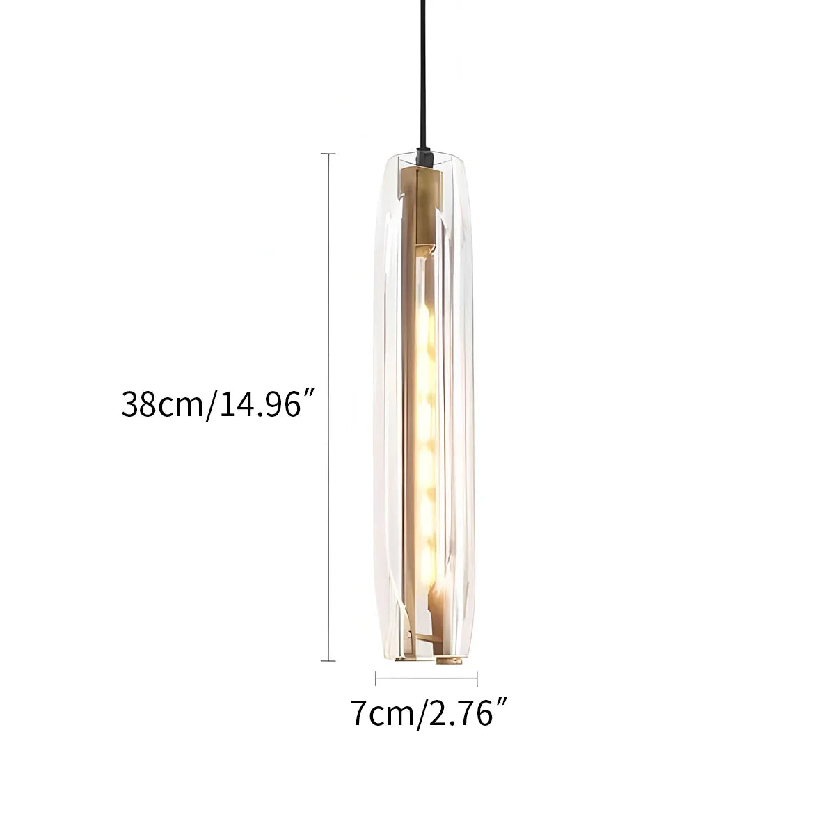 Haown Rod Light Elegant Post Modern Pendant Light