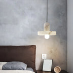 Natural Spanish Alabaster Pendant Light for Bedroom