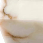 Triple Sloping Block Spanish Alabaster Wall Sconce