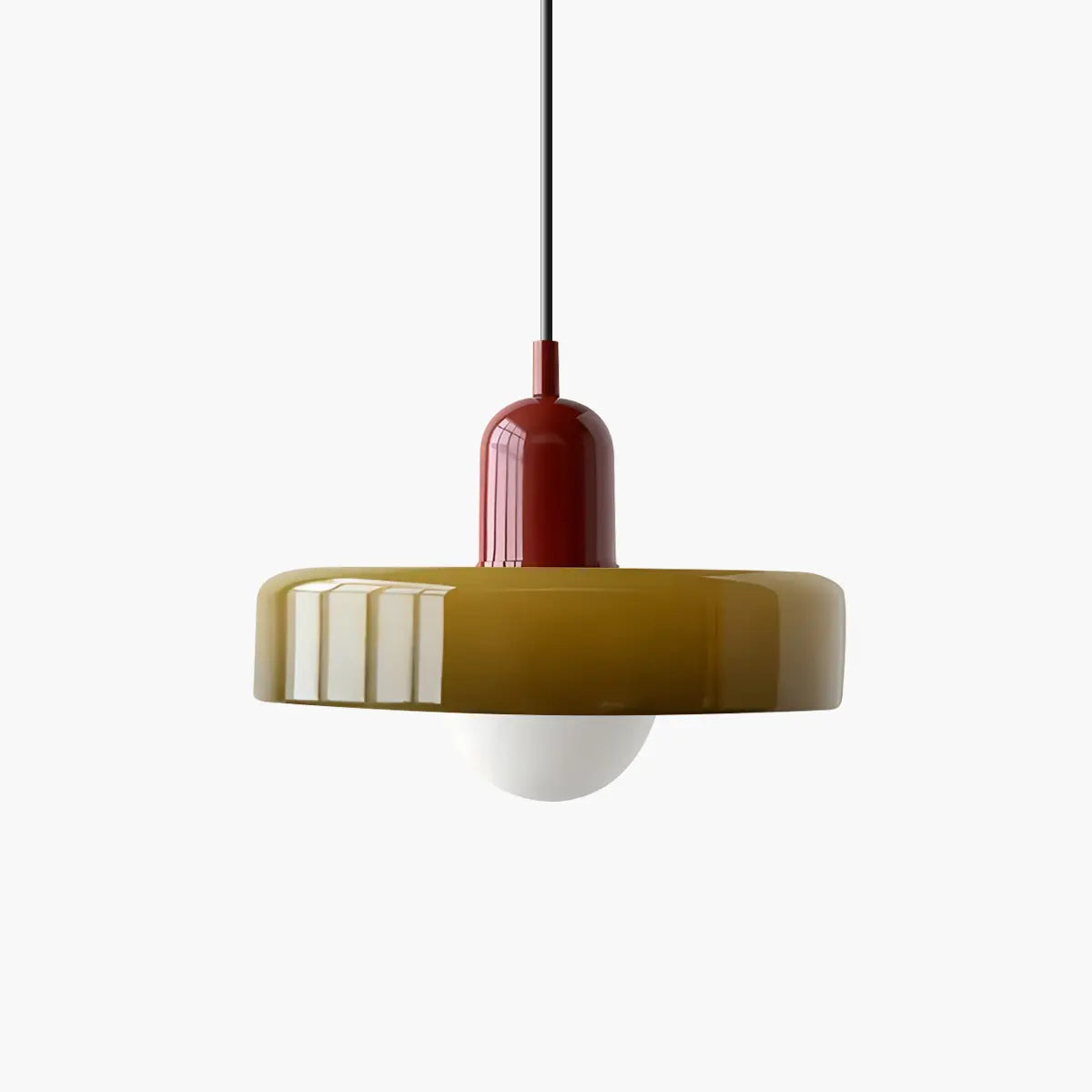 Modern Bauhaus Glass Pendant Light