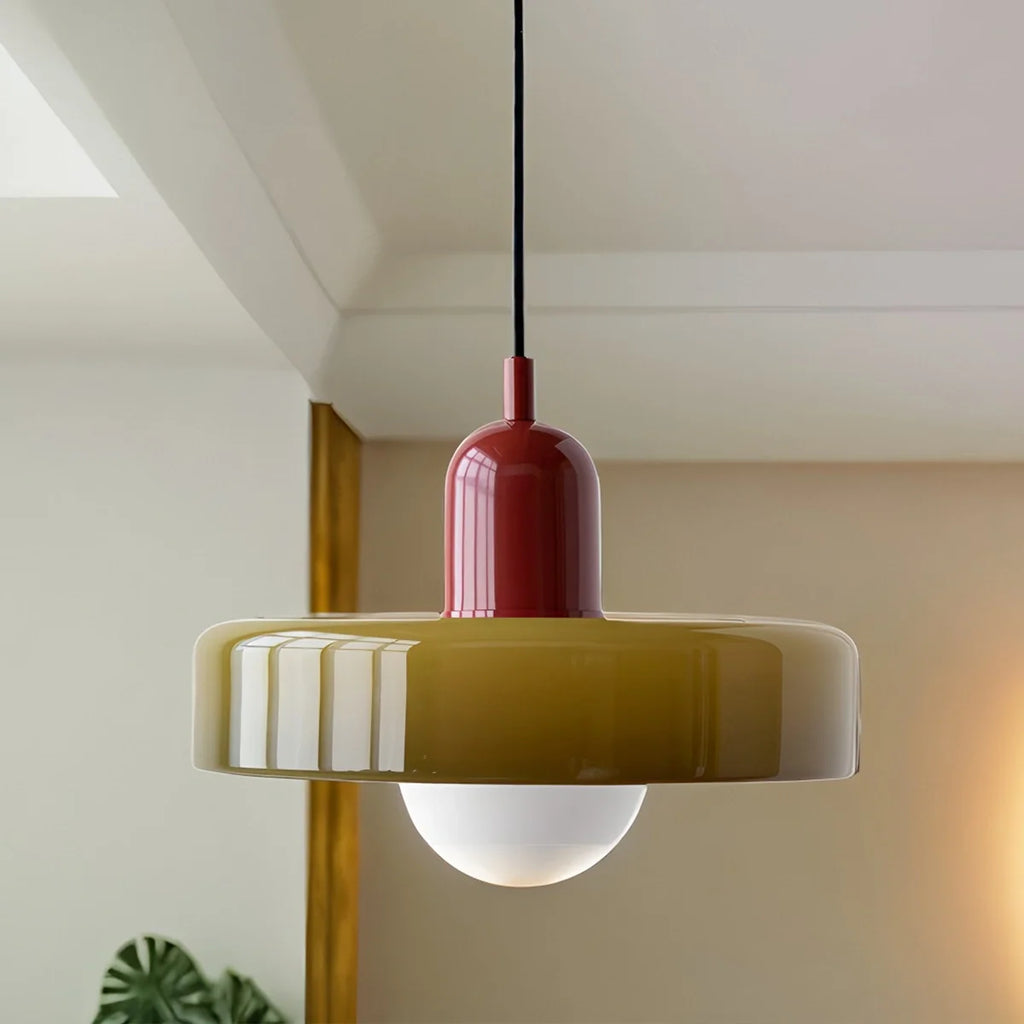 Haown Modern Bauhaus Glass Pendant Light