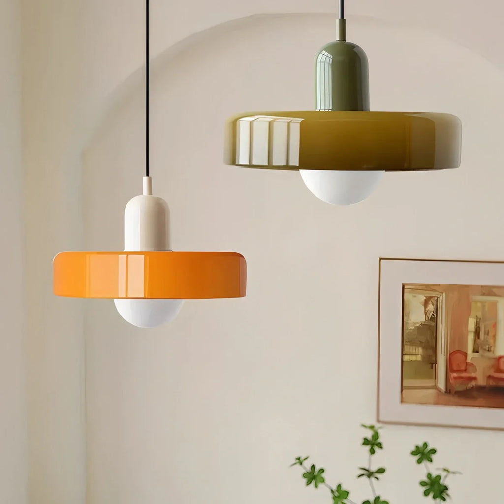 Haown Modern Bauhaus Glass Pendant Light