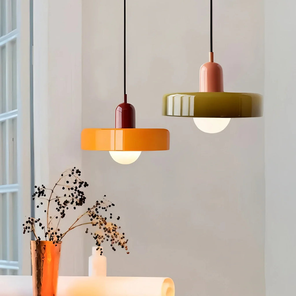 Haown Modern Bauhaus Glass Pendant Light