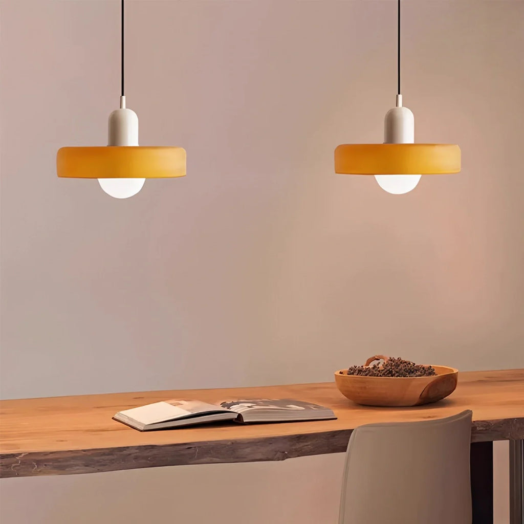 Haown Modern Bauhaus Glass Pendant Light