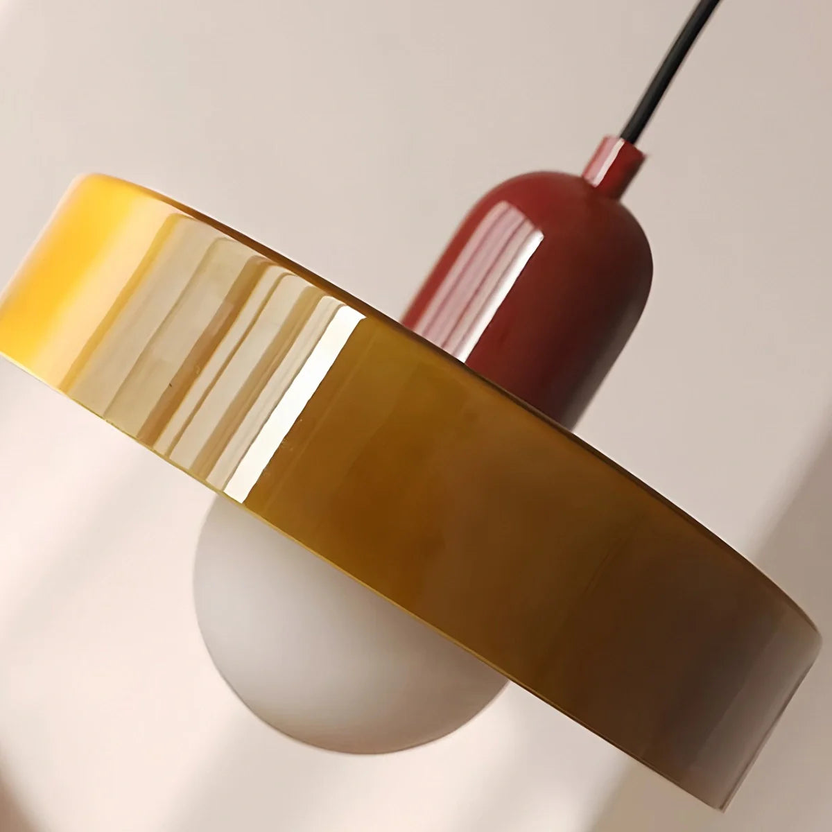 Haown Modern Bauhaus Glass Pendant Light