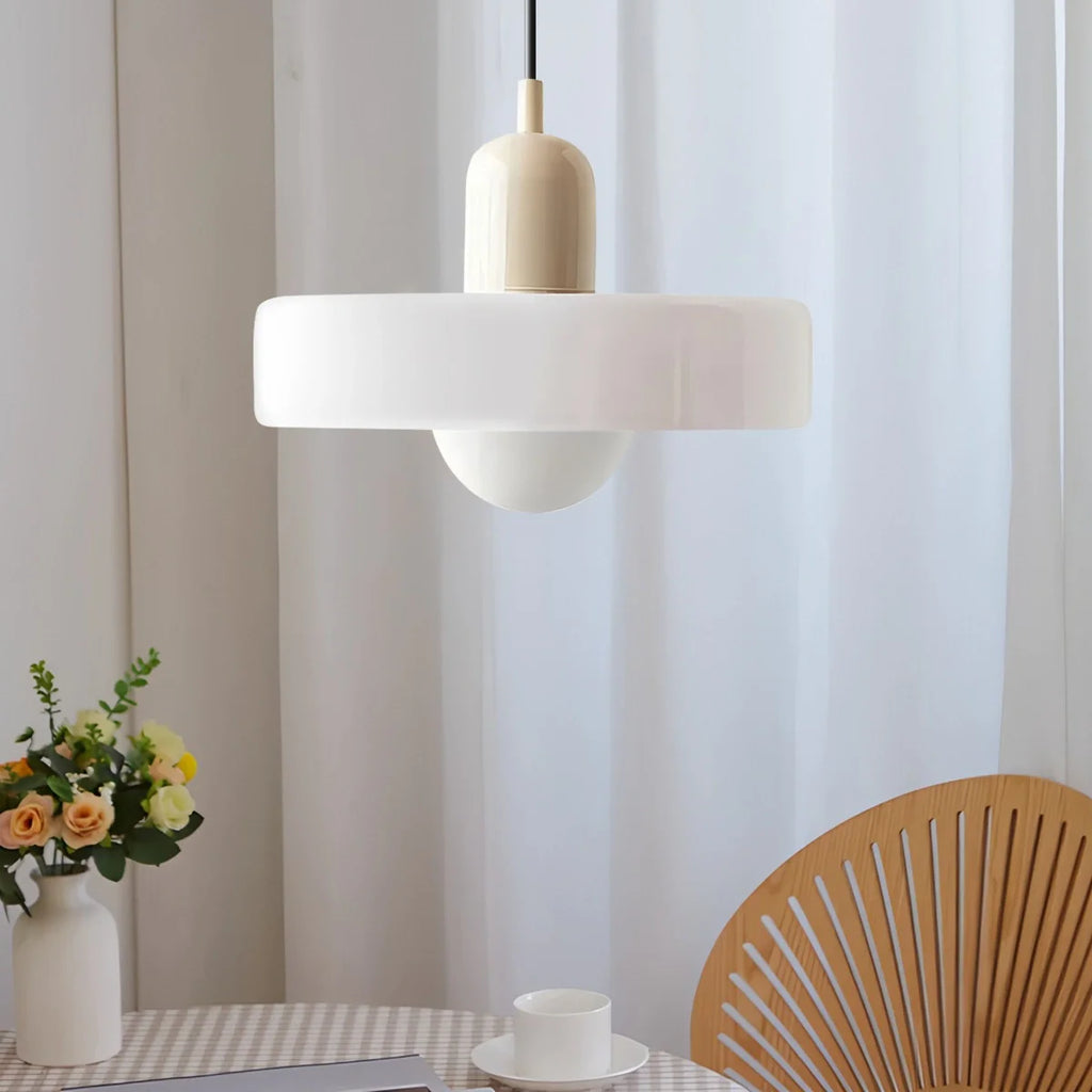 Haown Modern Bauhaus Glass Pendant Light