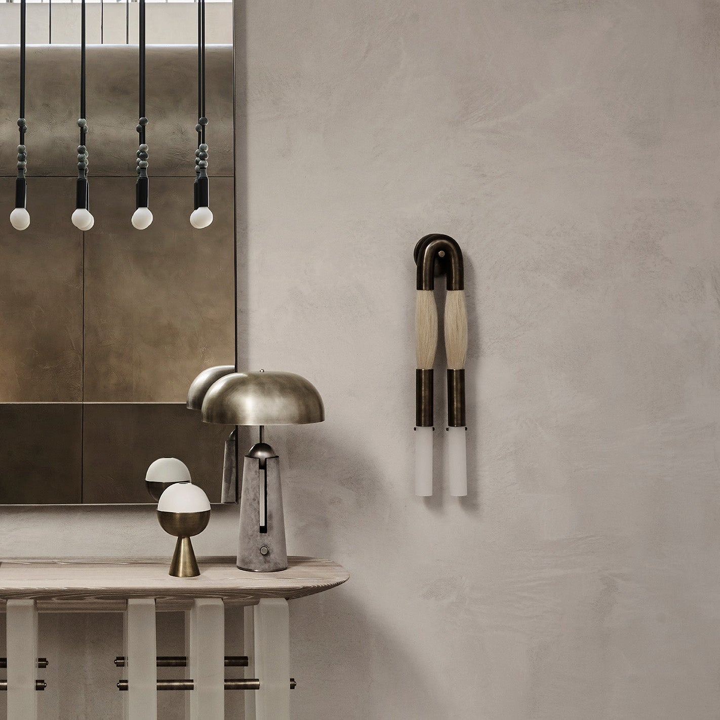 Double Head Antonia Sconce