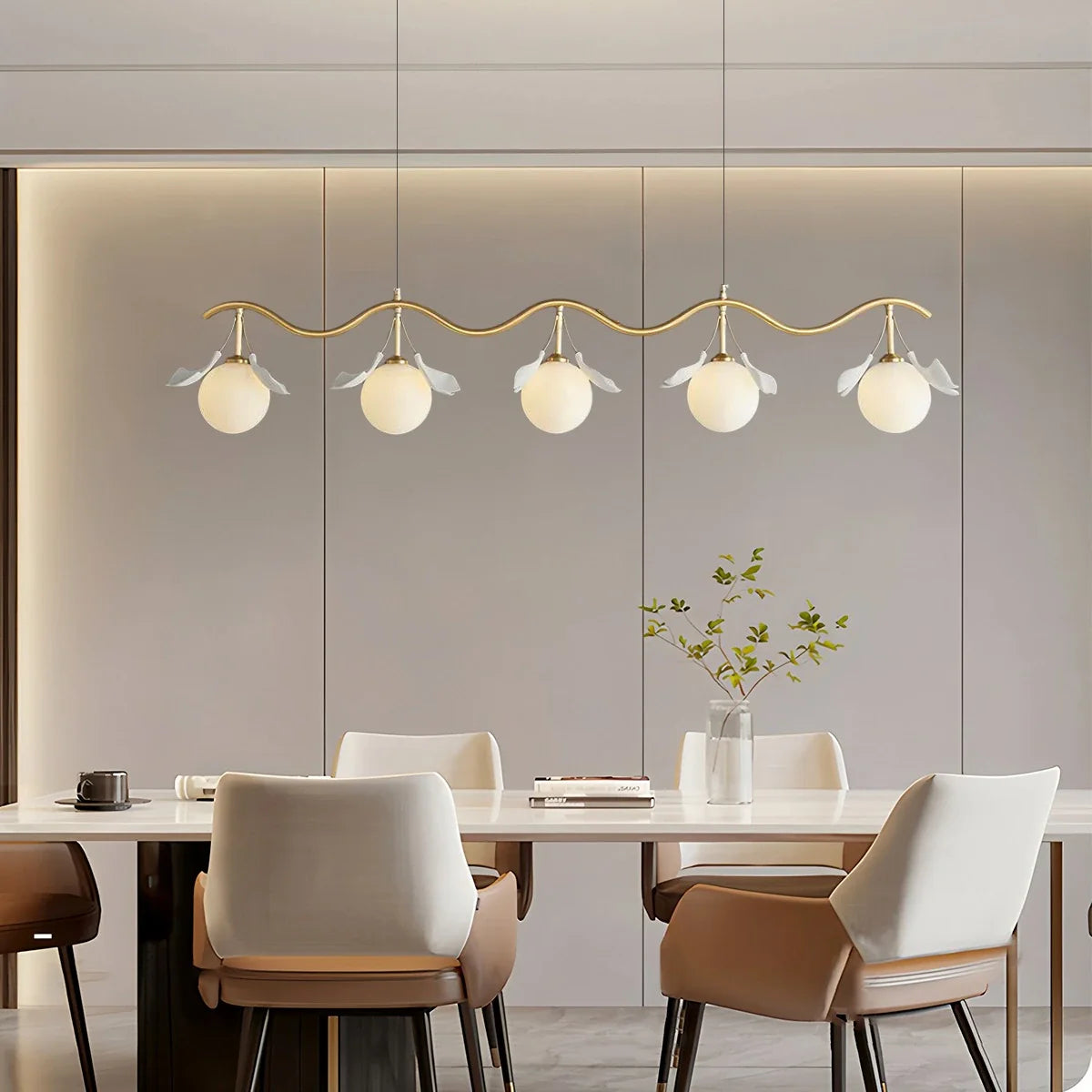Evander Gingko Chandelier