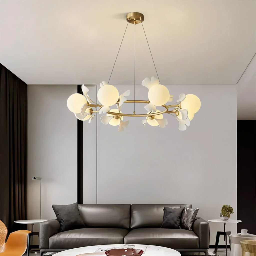 Evander Gingko Chandelier