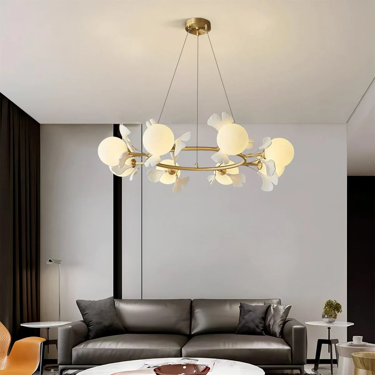 Evander Gingko Chandelier