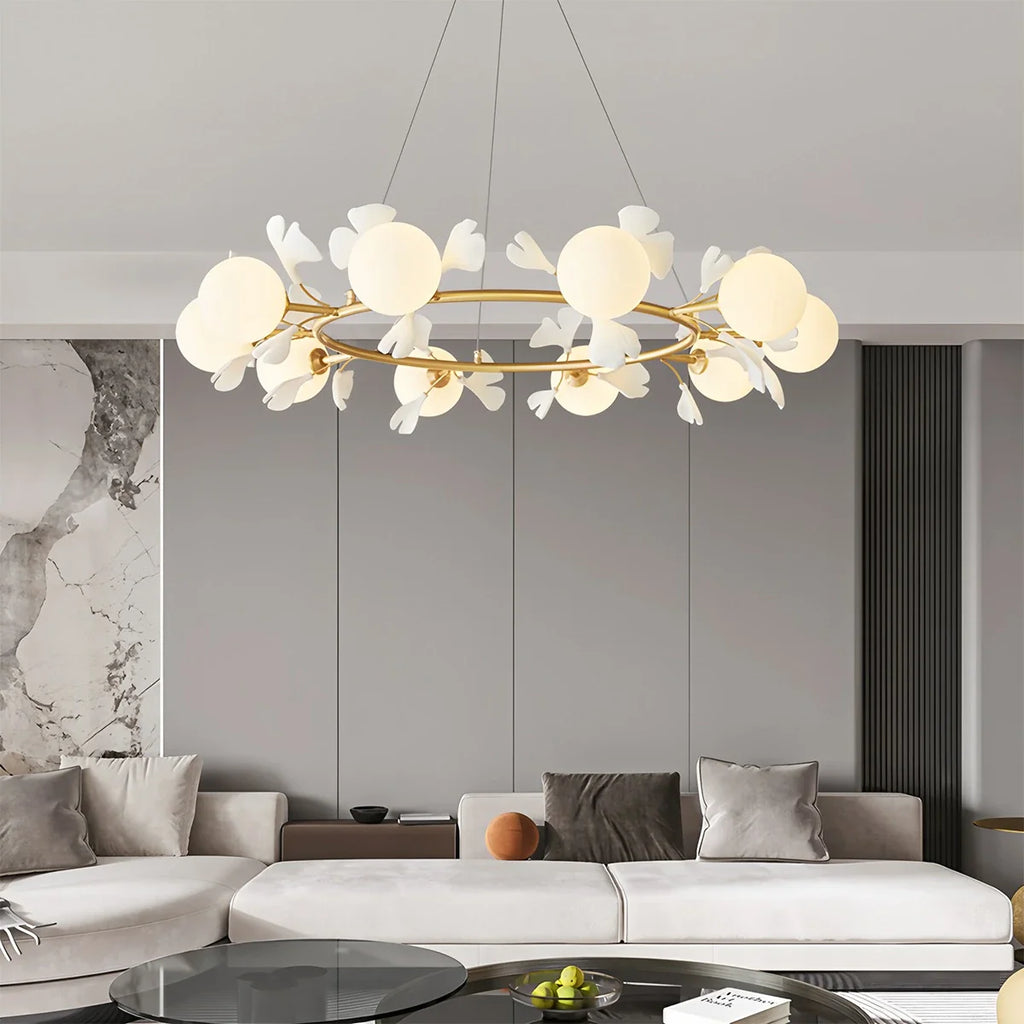 Evander Gingko Chandelier