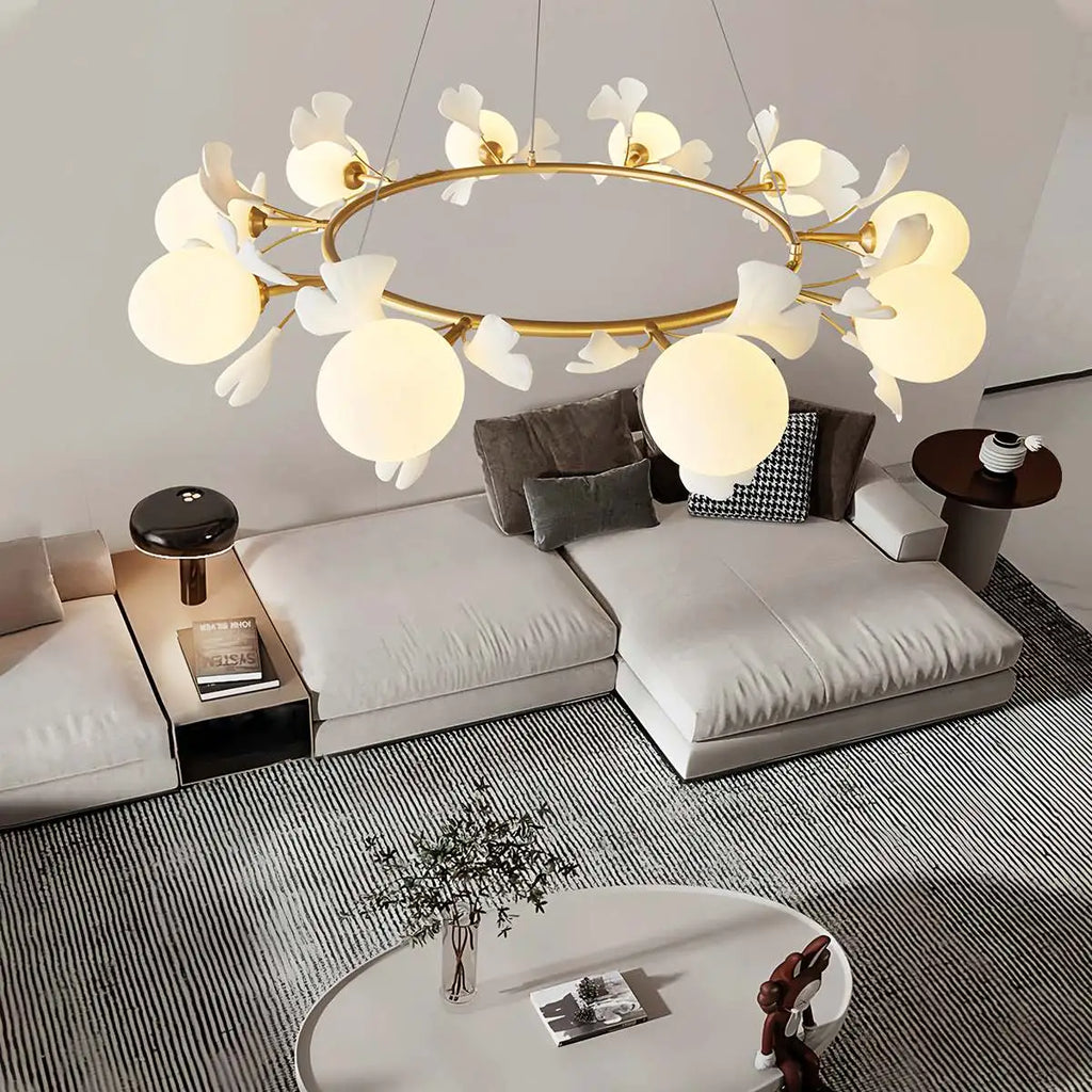 Evander Gingko Chandelier
