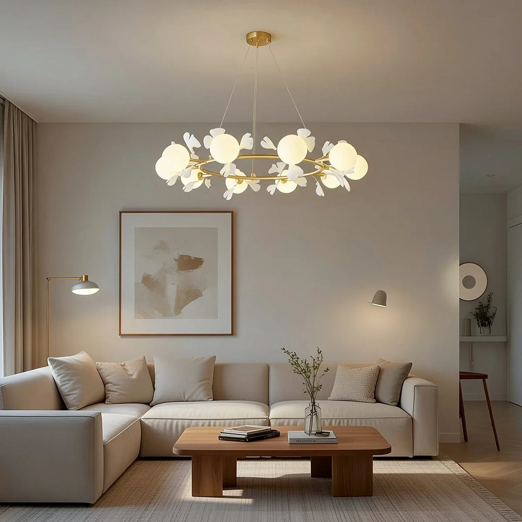 Evander Gingko Chandelier
