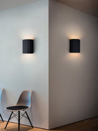 Fluted Resin Wall Lamp