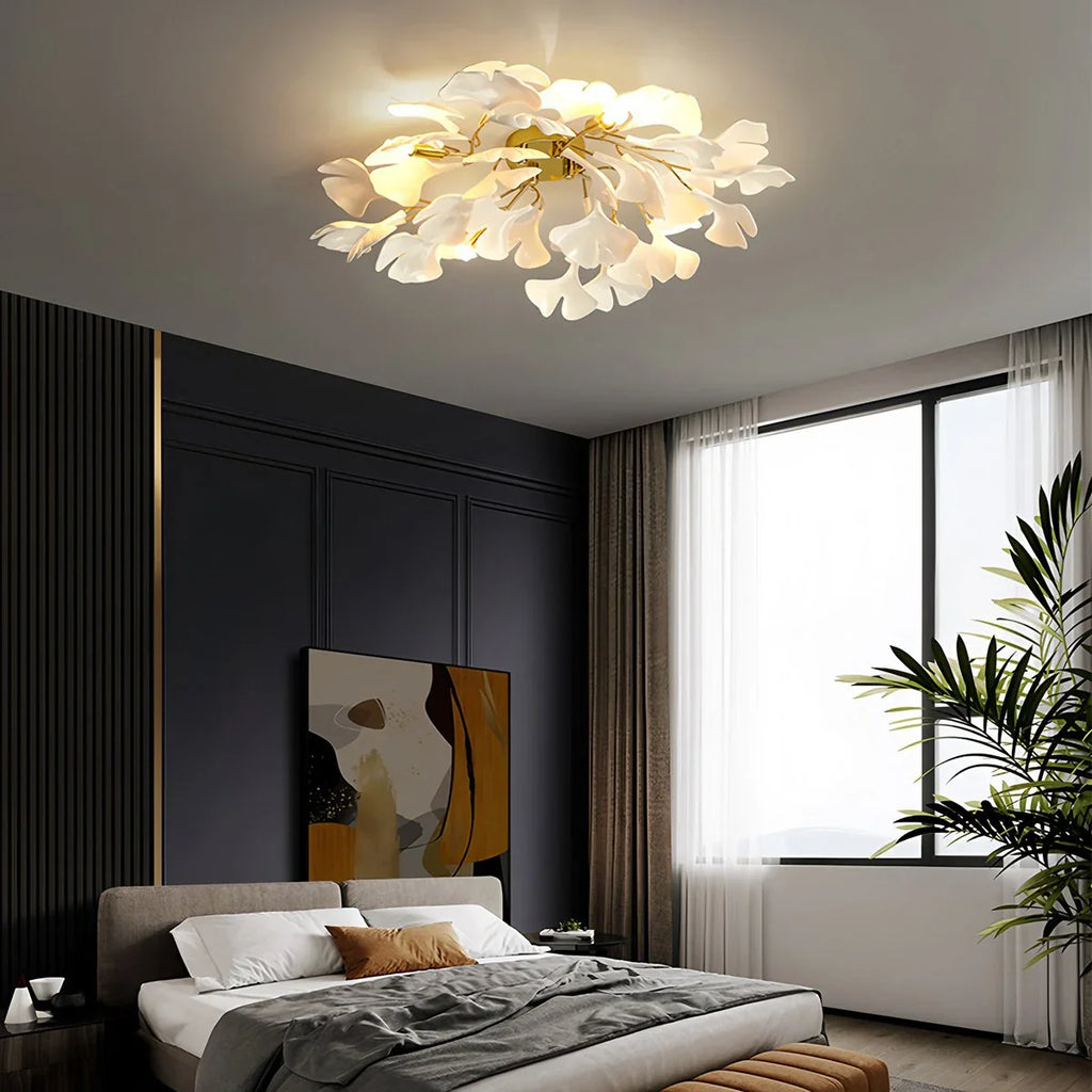 Haown Ginkgo Ceiling Lamp for Bedroom