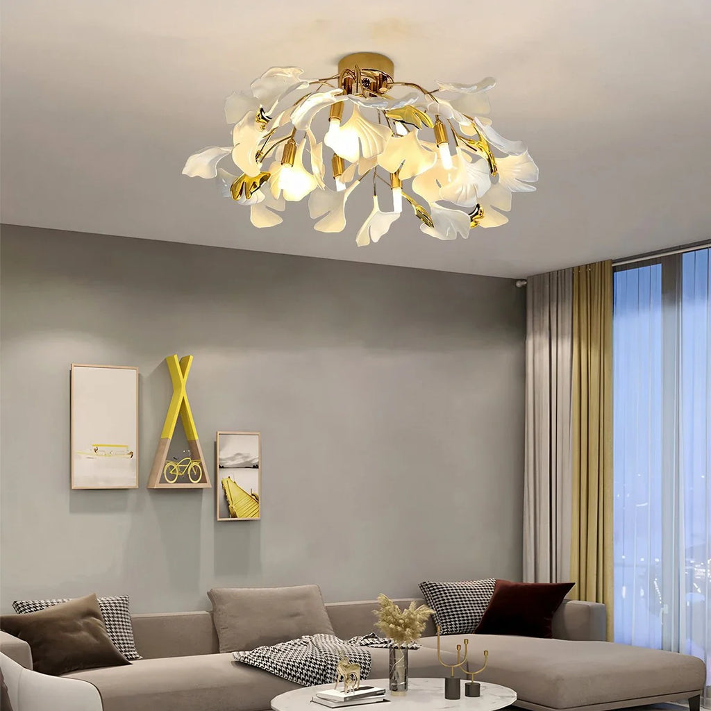 Haown Ginkgo Ceiling Lamp for Bedroom