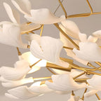 Ginkgo Long Branch Chandelier for High Ceiling