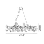 Ginkgo Chandelier M for Dining Table