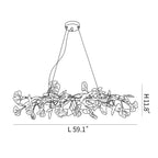Ginkgo Chandelier M for Dining Table