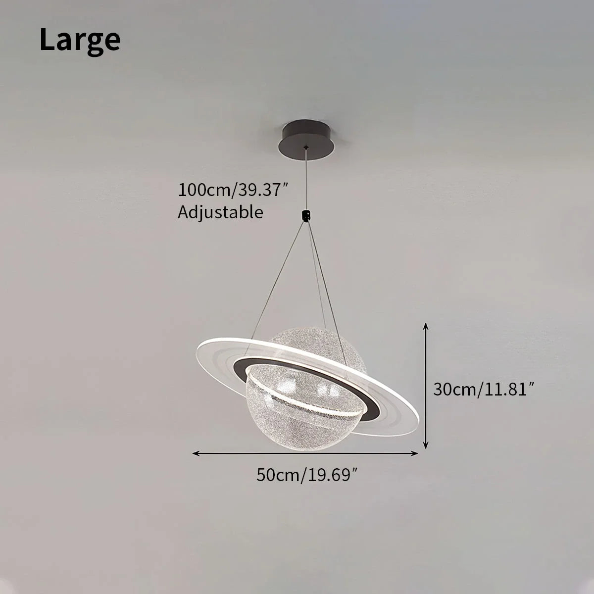 Modern Creative Planet Dining Room Pendant Light