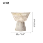 Spanish Spanish Alabaster Mushroom Head Table Lamp
