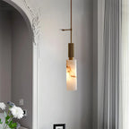 Haown Light luxury Spanish Alabaster Long Strip Wall Lamp