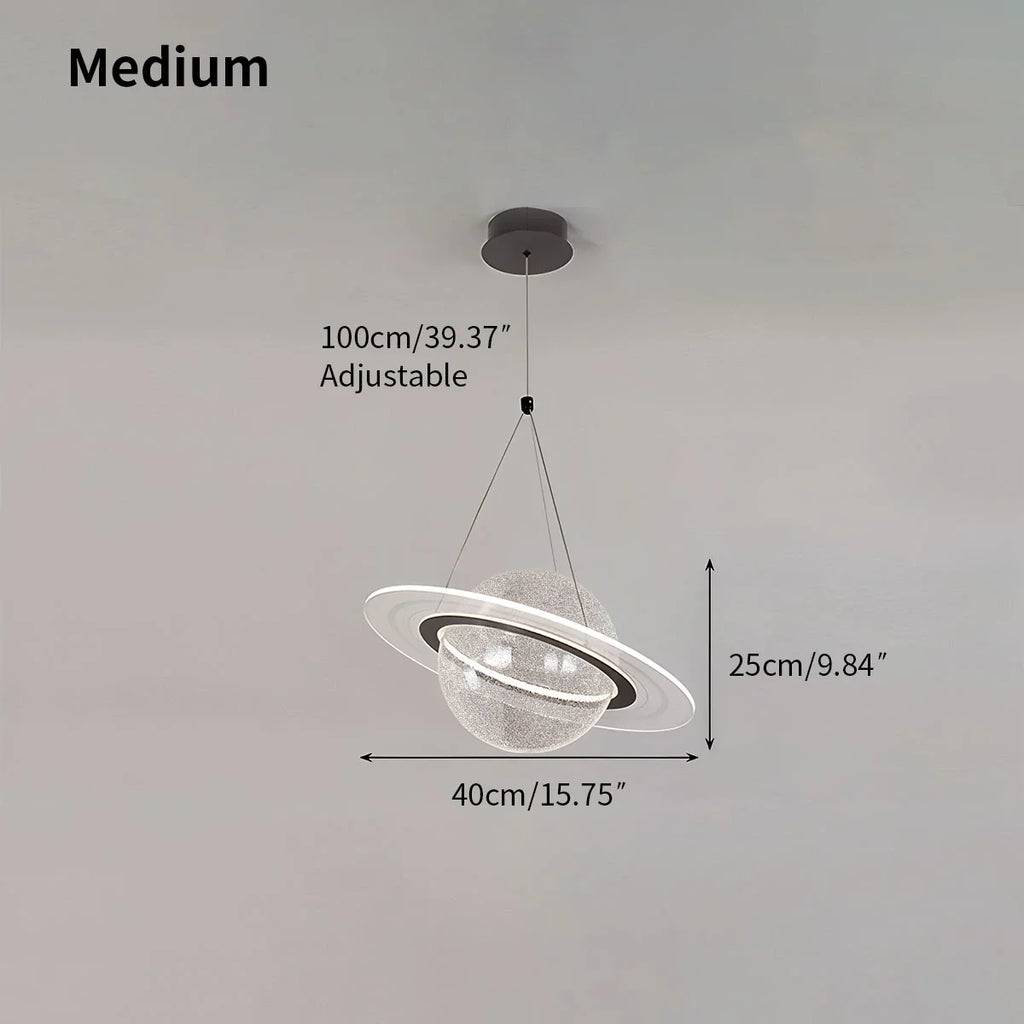 Modern Creative Planet Dining Room Pendant Light