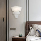 Cone Splicing Spanish Alabaster Wall Sconce