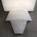 Cone Splicing Spanish Alabaster Wall Sconce