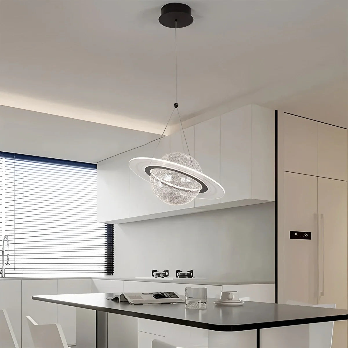 Modern Creative Planet Dining Room Pendant Light