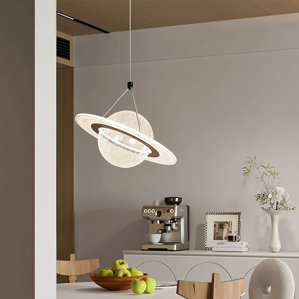 Modern Creative Planet Dining Room Pendant Light