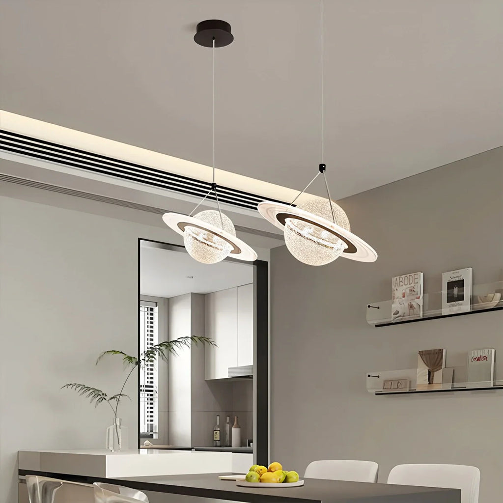 Modern Creative Planet Dining Room Pendant Light