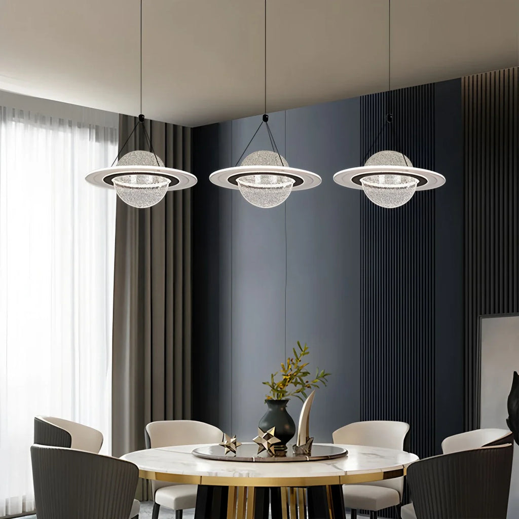 Modern Creative Planet Dining Room Pendant Light