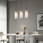 Modern All Copper Spanish Alabaster Pendant Light