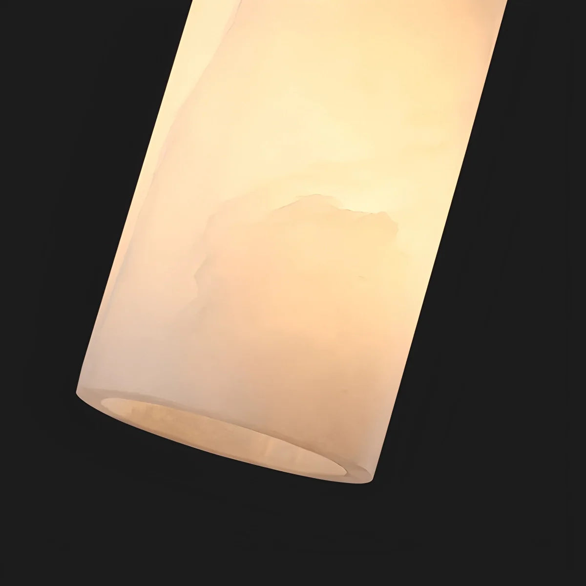 Modern All Copper Spanish Alabaster Pendant Light
