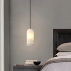 Modern All Copper Spanish Alabaster Pendant Light