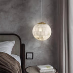 Haown Modern Creative Spliced Ball Spanish Alabaster Pendant Light