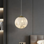 Haown Modern Creative Spliced Ball Spanish Alabaster Pendant Light