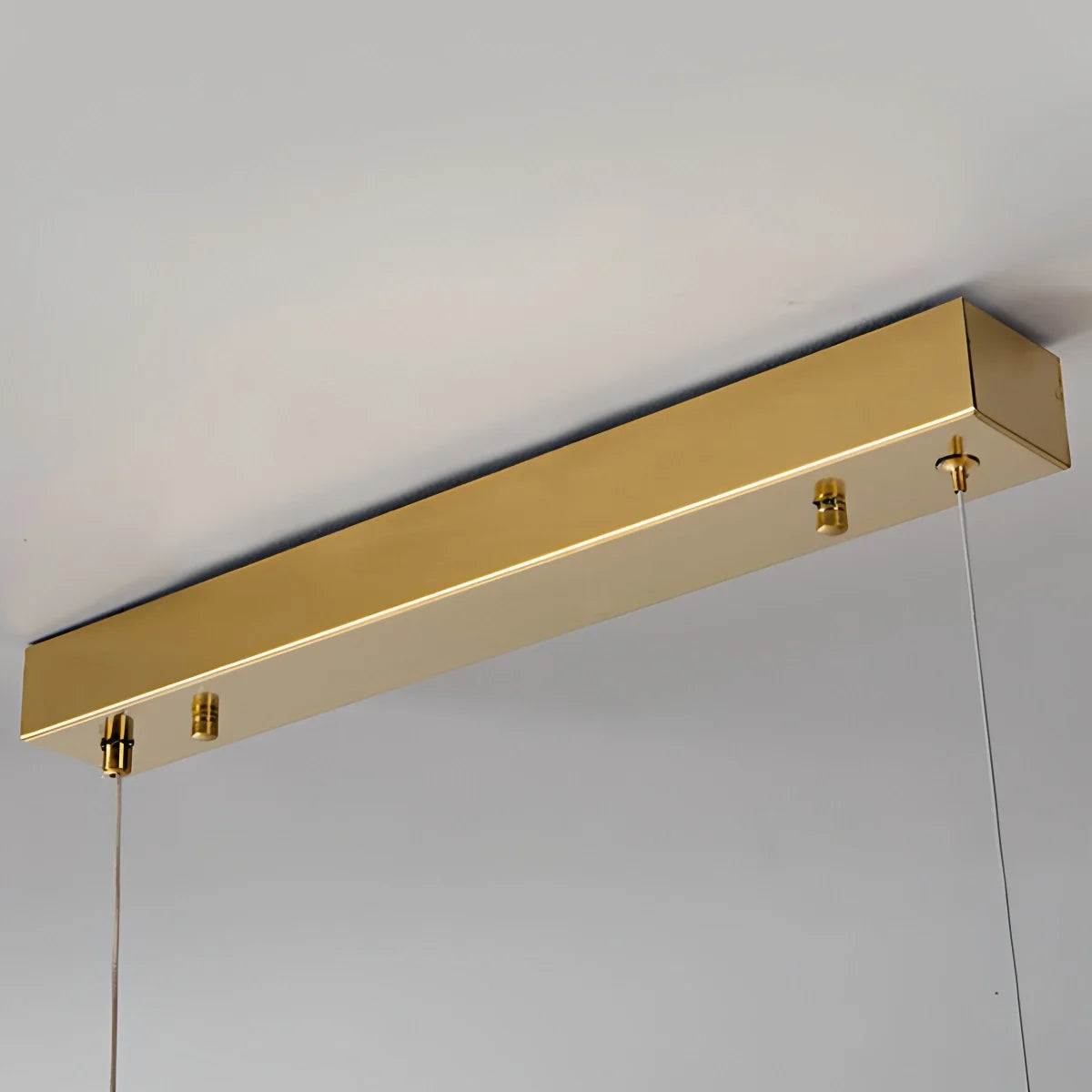 Modern Minimalist Linear Spanish Alabaster Pendant Light
