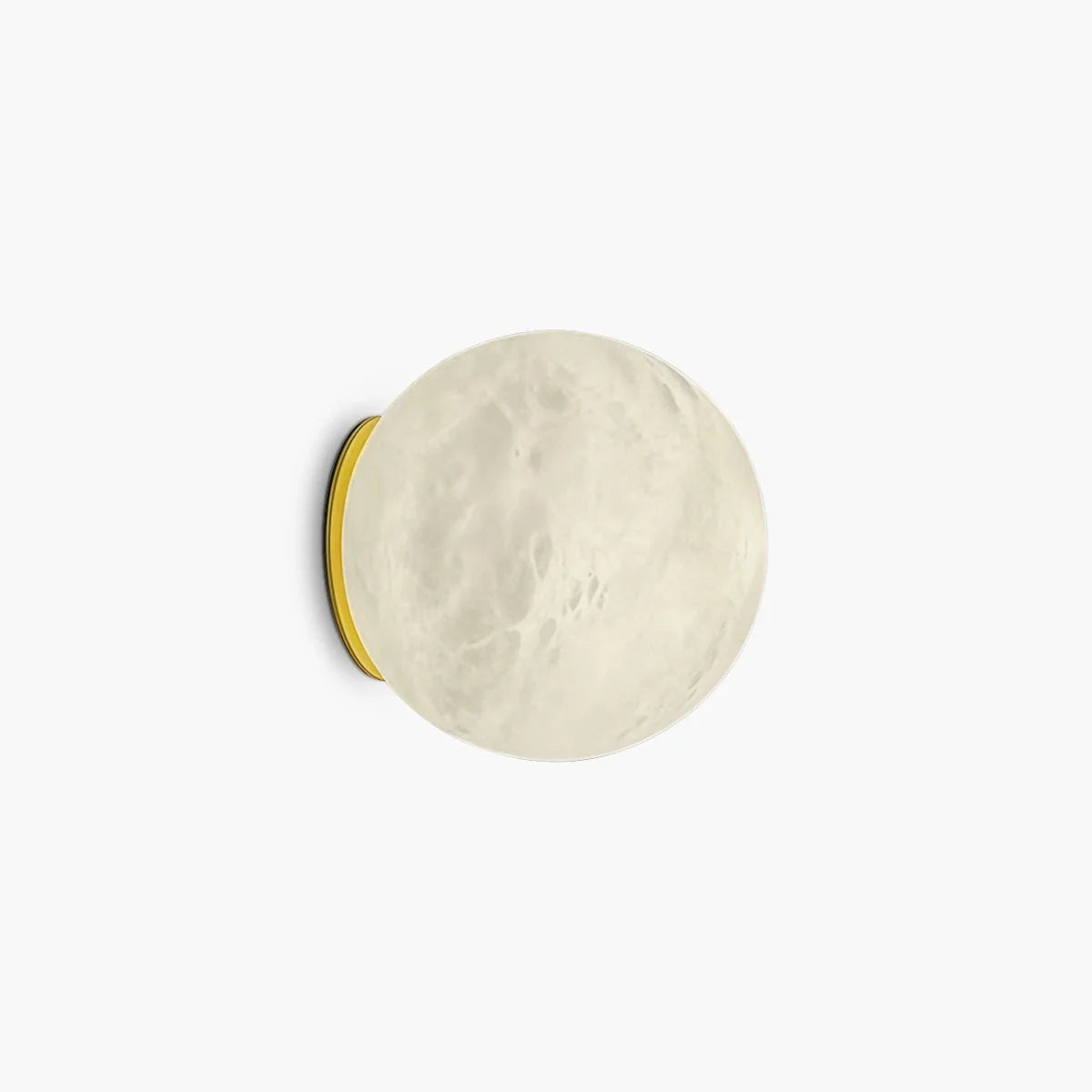 Modern Spherical Spanish Alabaster Wall Sconce