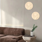Modern Spherical Spanish Alabaster Wall Sconce